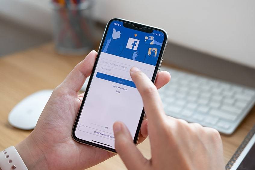 Check in on Facebook