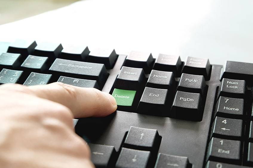 Delete Instagram Photos