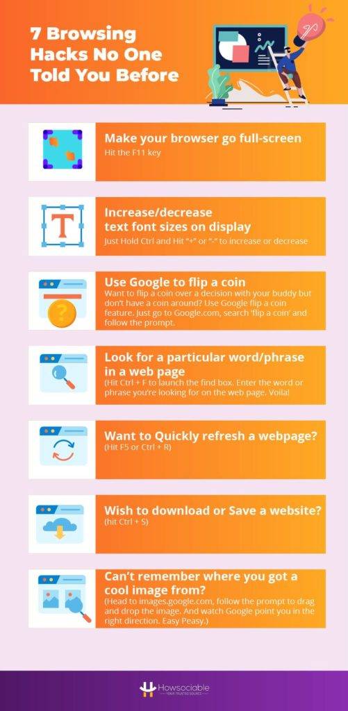 7 Browsing Hacks No One Told You Before